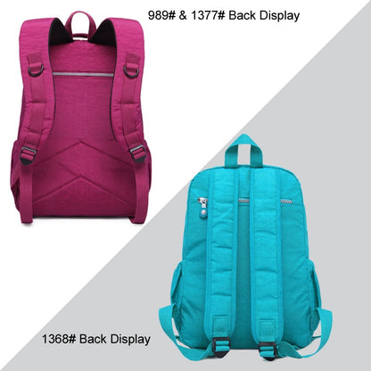 Teenage Girls Casual Large Nylon School Backpack childrensterritory