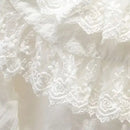 Toddler Girls Lace Design Turn Down Collar Shirts childrensterritory