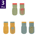 Cute Pattern: 3 Pairs/lot Anti-Slip Baby Cotton Socks childrensterritory