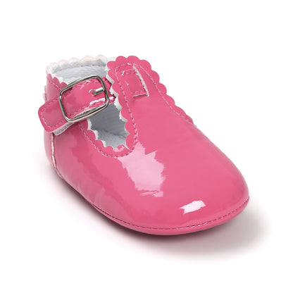 PU leather Baby Girls First Walkers Party Shoes childrensterritory