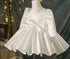 Pearl-Decorated Tutu White Flower Girls Dress For Party childrensterritory
