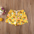 Toddler Boys Cartoon Printed Beach Swimwear Shorts