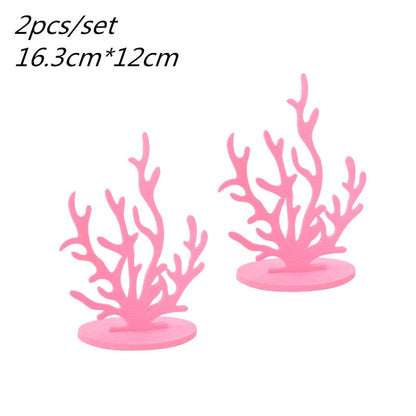 Mermaid Theme DIY Seagrass Seahorse for Party Decoration childrensterritory