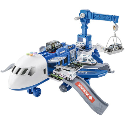 Kids Large Music Story Simulation Aircraft Track Inertia Toy childrensterritory