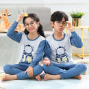 Kids Unisex Cartoon and Floral Print Soft Sleepwear Pajamas Sets childrensterritory