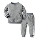 Baby Kids Solid Colour Winter Clothing Set childrensterritory