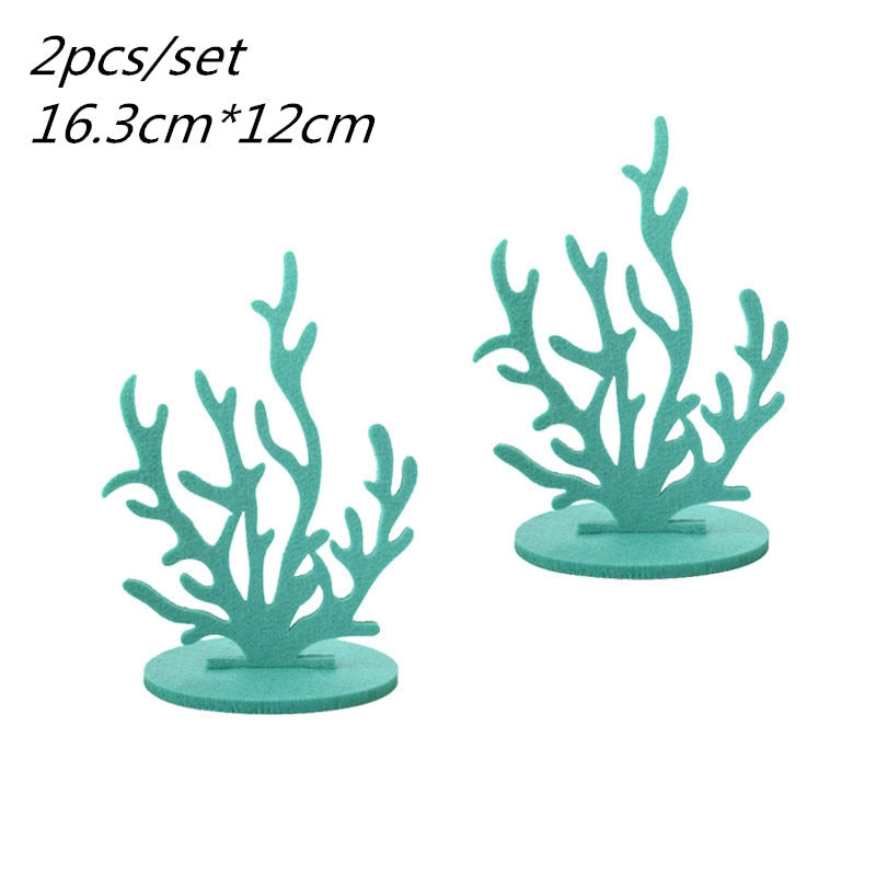 Mermaid Theme DIY Seagrass Seahorse for Party Decoration childrensterritory