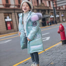 Thicken White Duck Down Winter Parkas for Girls childrensterritory