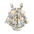 Baby Girls Floral Sleeveless Tops + Shorts Clothing Set childrensterritory