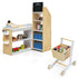 Kids Pretend Supermarket Shopping Playset with Cart childrensterritory
