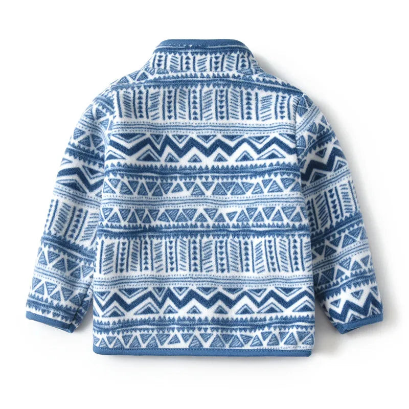 Polar Fleece Cartoon Print Kids&