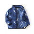 Printed Soft Fleece Kids Zipper Outerwear for Boys Girls childrensterritory