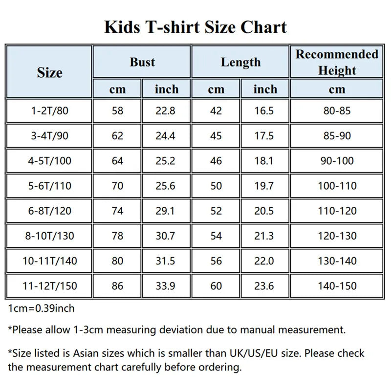 Stylish Cartoon Print Kids Girls Casual T-shirts childrensterritory