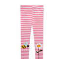 Kids Girls Cartoon and Floral Print Cotton Leggings/Trousers childrensterritory