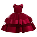Kids Girls Elegant Tutu Flower Princess Party Dresses childrensterritory