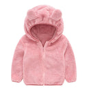 Toddler/Kids Girls Boys Hooded Warm Surcoat/Sweatshirt