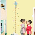 Cartoon Design Height Measure Wall Decals for Kids Room childrensterritory