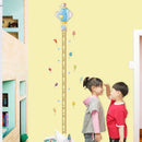 Cartoon Design Height Measure Wall Decals for Kids Room childrensterritory