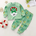 Kids Cartoon Print Long-Sleeved Clothing Set childrensterritory
