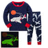Kids Boys Space Rockets Printed Sleepwear Pajamas childrensterritory