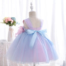 Toddler Girl Flower Decorated Tulle Wedding Party Dresses childrensterritory