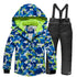 Kids Waterproof Warm Fleece Snow Suits Set childrensterritory
