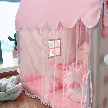 1.35M Large Folding Kids Play House Princess Castle childrensterritory
