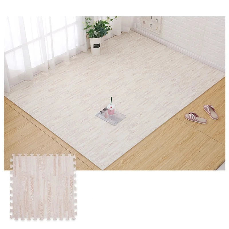 Wood Grain Interlocking Baby Play Mat 30*30cm childrensterritory