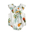 Baby Girl Printed Princess Bodysuits for Summer childrensterritory