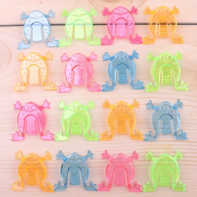 Mini Transparent 50/20/10Pcs Jumping Frogs Toys childrensterritory