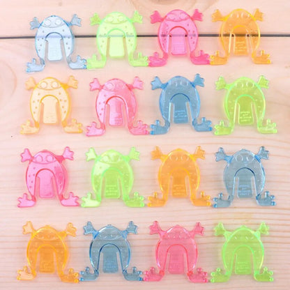 Mini Transparent 50/20/10Pcs Jumping Frogs Toys childrensterritory