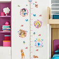Cartoon Design Height Measure Wall Decals for Kids Room childrensterritory