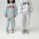 Letter Printed Toddler Sweatshirt + Trousers Clothing Set childrensterritory