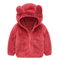 Toddler/Kids Girls Boys Hooded Warm Surcoat/Sweatshirt