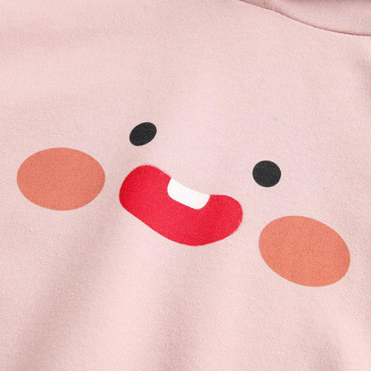 Baby Girls Cartoon Hooded Warm Cotton Bodysuits childrensterritory