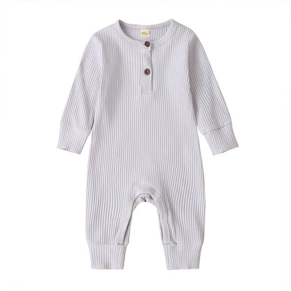 Baby Boys/Girls Long Sleeve Cotton Romper