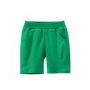 Solid Color Kids Boys Casual Cotton Shorts Pants childrensterritory