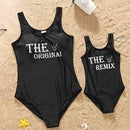 Matching Mommy And Me Designer Swimsuit Bikini Set