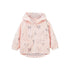 Cartoon Rabbit Printed Girls Hooded Coat childrensterritory