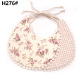 Baby Tassel Double-deck Bib | Cotton Linen Burp Cloths childrensterritory