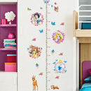 Cartoon Design Height Measure Wall Decals for Kids Room childrensterritory