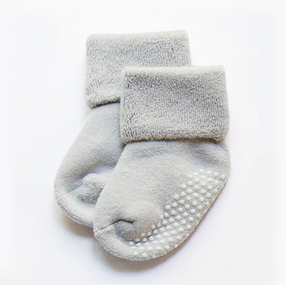 Infant 3 Pairs Thicken Warm Winter Antiskid Floor Socks childrensterritory