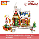Mini Christmas House Building Blocks Toys Gift for Kids