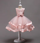 Elegant Baby/Kids Girls Lace Design Flower Dresses childrensterritory
