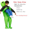Inflatable Alien Scary Cosplay Costume For Kids/Adults childrensterritory