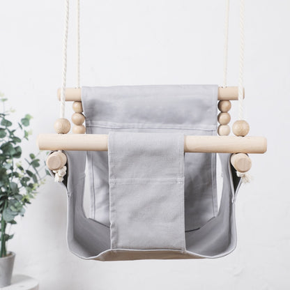 Indoor Wodden Hanging Chair Hammock for Baby childrensterritory