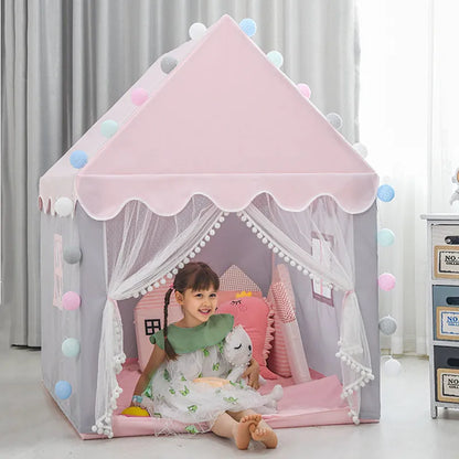 1.35M Large Folding Kids Play House Princess Castle childrensterritory
