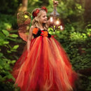 Party Dresses for Girls: Ball Gown Flower Design with Daisy Ribbons