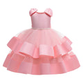 Kids Girls Elegant Tutu Flower Princess Party Dresses childrensterritory