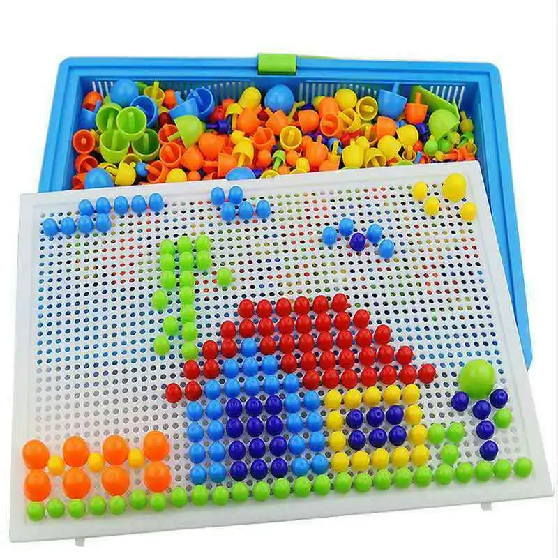 Kids 296 Pieces/Set 3D Box-Packed Jigsaw Board